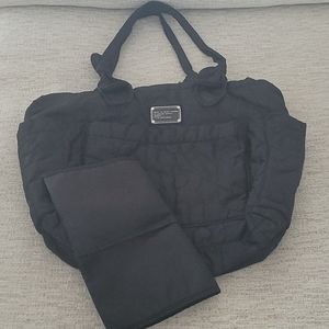 Quilted Nylon baby diaper bag